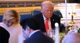 Donald Trump and Paula White-Cain pray