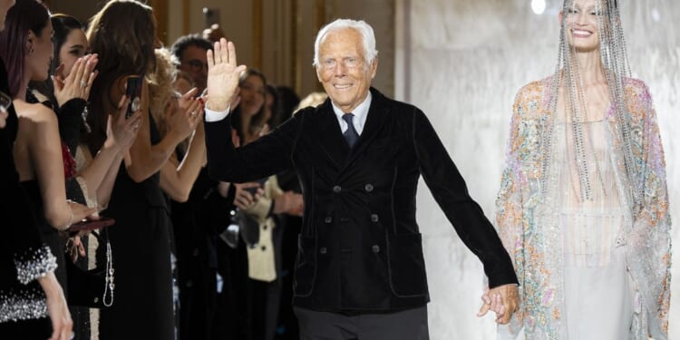 Giorgio Armani not attending runway shows during Milan Fashion Week