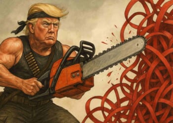Chewing Through Red Tape with a Chainsaw