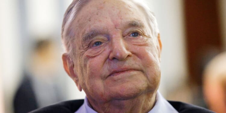 George Soros, founder and chairman of the Open Society Foundations, attends the European Council on Foreign Relations Annual Council Meeting in Paris, France, on May 29, 2018.