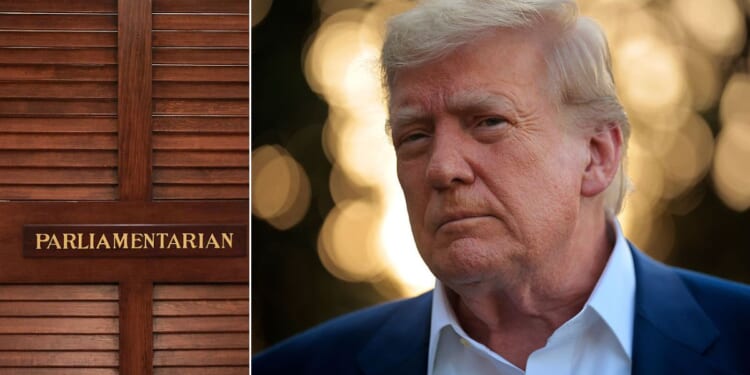 An unelected Senate staffer is gutting key portions of President Donald Trump's "Big, Beautiful Bill."