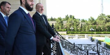 Leaders of Azerbaijan and Syria discuss energy cooperation as they rebuild ties