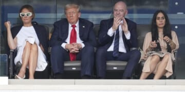 White House says Trump diagnosed with 'common' vein condition after noticing swollen legs
