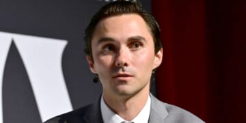 David Hogg speaks onstage during the Fast Company Innovation Festival 2024 in New York City on Sept. 17, 2024.