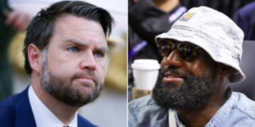 NBA star LeBron James and Vice President JD Vance both appeared in Polymarket's predictions for 2028 presidential candidates.