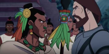 A new animated series pits cannibals against conquistadors.