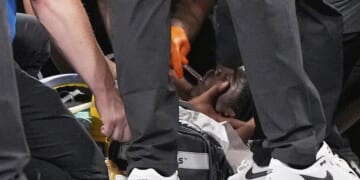Lions' Morice Norris shares good news after he was taken off field in ambulance
