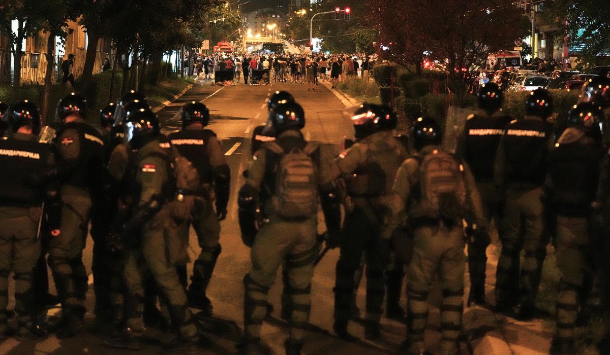 More clashes and tensions at anti-government protests in Serbia as president pledges crackdown