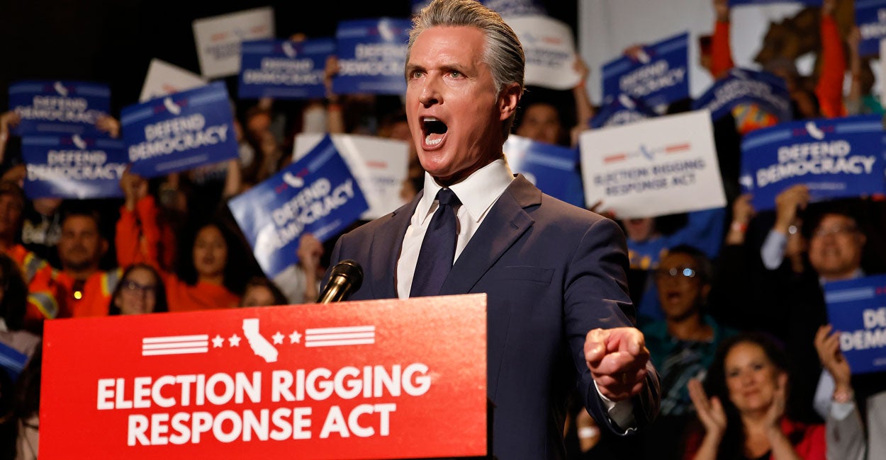 California Gov. Newsom Proposes Election Redistricting Changes