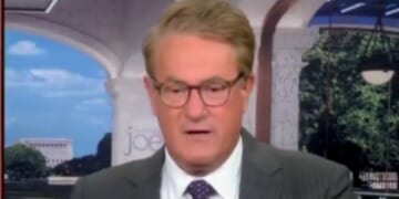 On Tuesday, Joe Scarborough read a text message from a friend of his, identified as a liberal who lives in Washington, D.C., that was in support of President Donald Trump's plan to use the National Guard to bring down crime in the city.