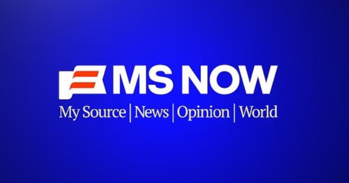MSNBC announced a new rebrand, but the internet is pointing out a flaw with the new logo.