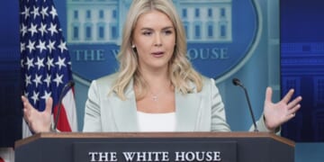 Karoline Leavitt criticizes House Democrats who voted against Charlie Kirk resolution