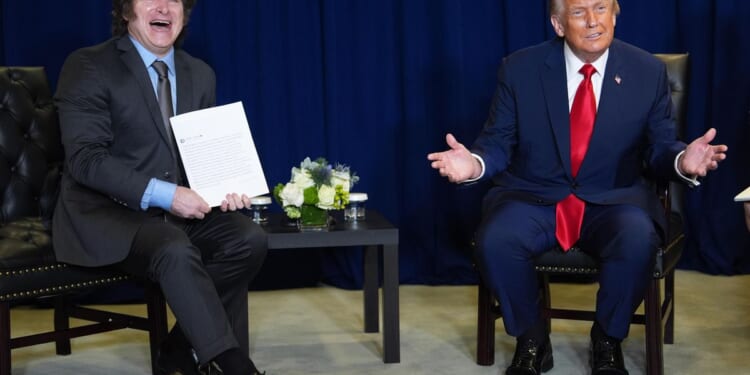 Trump says he doesn't think Argentina needs a bailout, but U.S. will help