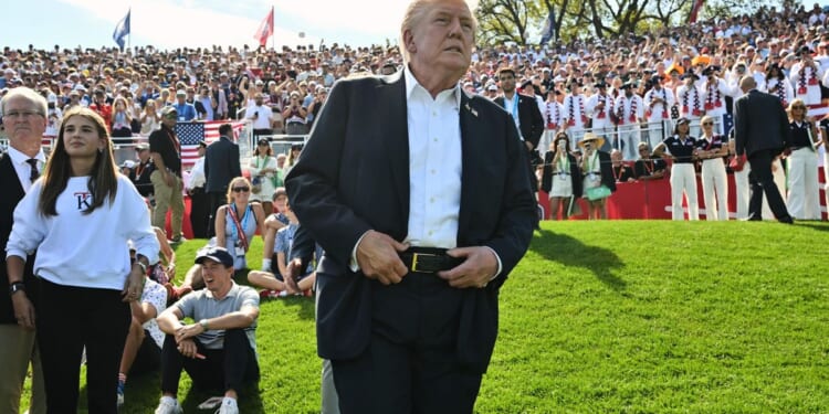 Hakeem Jeffries slams Trump for attending Ryder Cup just days before potential government shutdown