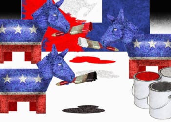 Democrats shout fascist while behaving like Brownshirts