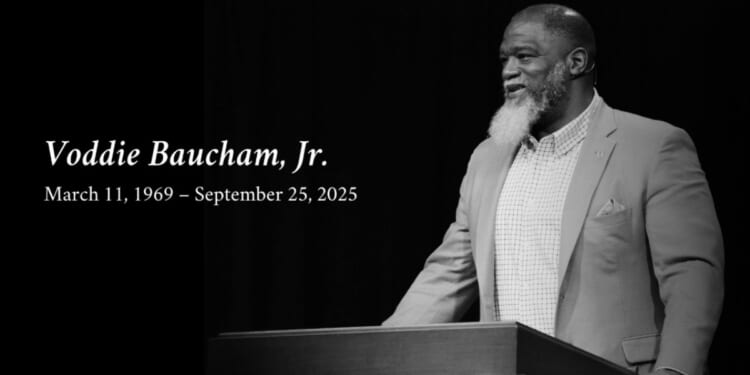 Christian pastor, author, and educator Voddie Baucham Jr. died Thursday after reportedly suffering an "emergency medical incident."