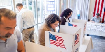 An American election day.