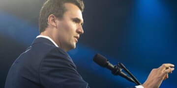 Charlie Kirk speaks during Turning Point USA's AmericaFest in Phoenix, Arizona, on Dec. 22, 2024.