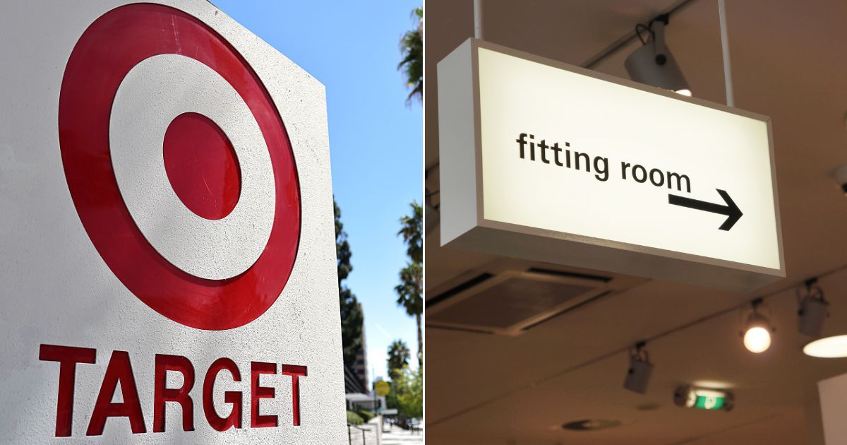 A California man was arrested after a woman complained he had been taking video while she undressed in a changing room.