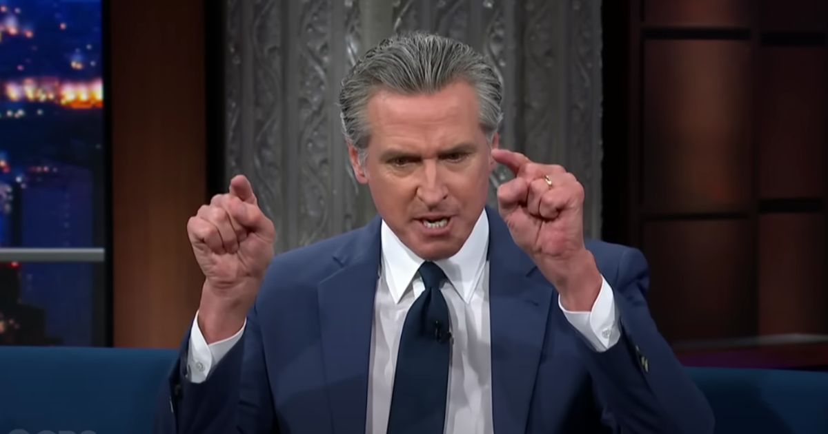 On Tuesday, Gov. Gavin Newsom went on "The Late Show with Stephen Colbert" and doubled down on his rhetoric against ICE agents.
