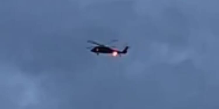 Four suspects, all illegal aliens, have been arrested in Portland, Oregon, after shining a high-powered laser at a Customs and Border Protection helicopter on Saturday.