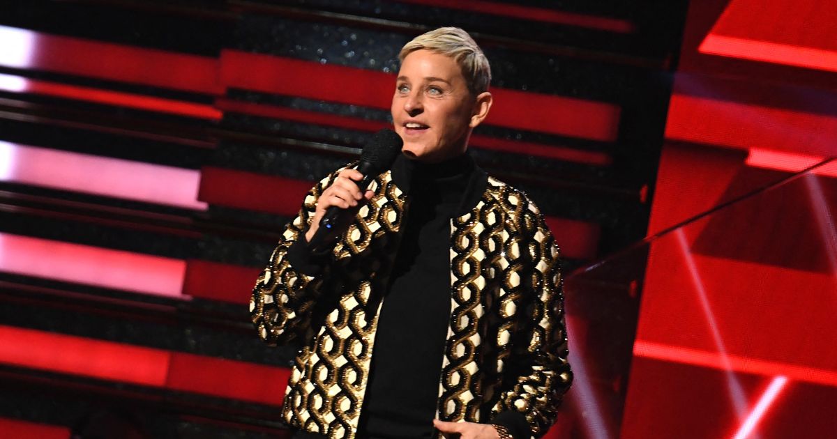 Ellen DeGeneres introduces Lil Nas X and Billy Ray Cyrus during the 62nd Annual Grammy Awards on Jan. 26, 2020, in Los Angeles.