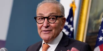 Senate Minority Leader Chuck Schumer speaks during a news conference to call on Republicans to pass Affordable Care Act tax breaks on Capitol Hill in Washington, D.C., on Sept. 16.