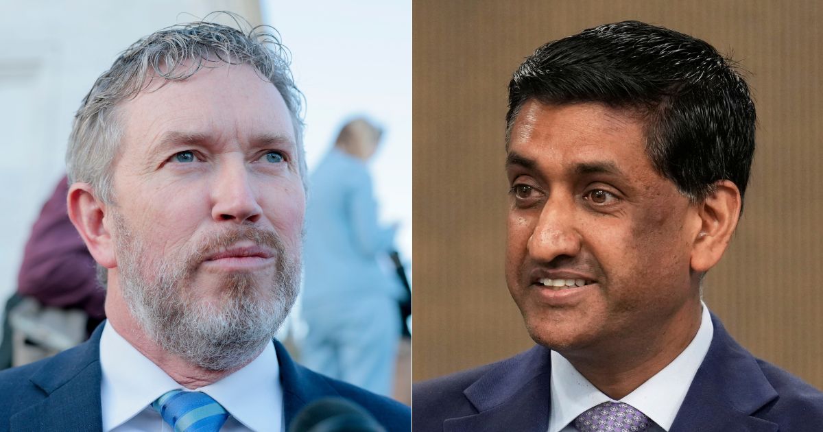 Rep. Thomas Massie, left, and Ro Khanna, right, have announced that they will hold a news conference with 10 victims of Jeffrey Epstein on Wednesday.