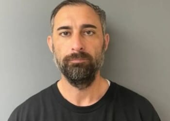 Daniel Fazio of Connecticut was arrested after allegedly pushing a 7-year-old from an opposing youth football team on Sept. 21, 2025.