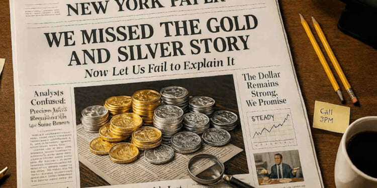 The New York Times Has Missed the Silver-Gold Story