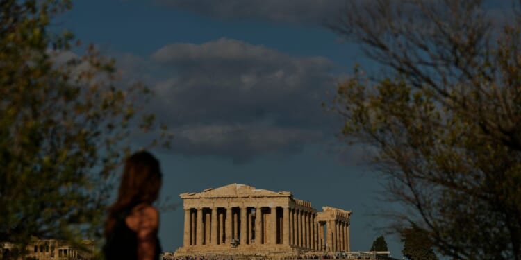Greece's Parthenon temporarily free of scaffolding for first time in centuries