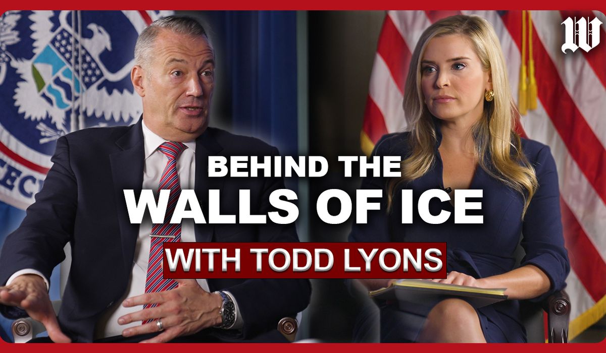 WATCH: Todd Lyons, Director of Immigration and Customs Enforcement, sits down with Alex Swoyer