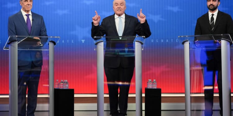 From bills to berets: Notable moments from New York City's contentious mayoral debate