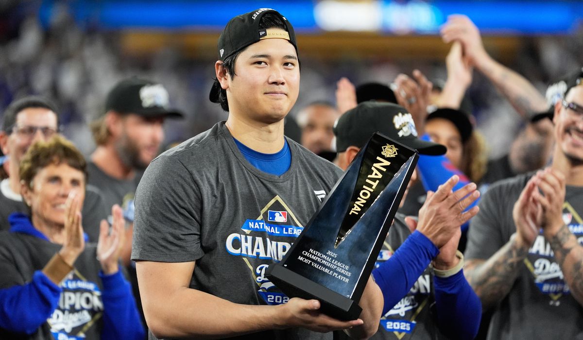 Ohtani puts on 2-way Sho for the ages with 3 homers and 10 Ks to lead Dodgers back to World Series