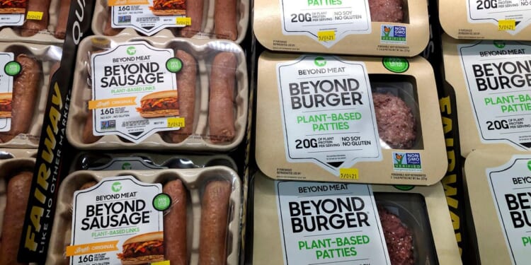 Beyond Meat shares sizzle on Walmart deal and meme stock interest
