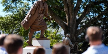 Statues of Rosa Parks and Helen Keller unveiled at the Alabama Capitol