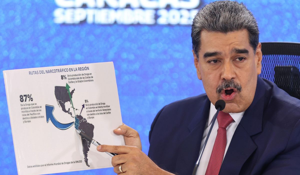 Venezuela's Maduro says the U.S. is fabricating a war as aircraft carrier approaches