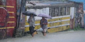 Tropical Storm Melissa nears hurricane strength and dumps torrential rain on Caribbean
