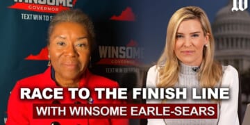 WATCH: Winsome Earle-Sears, candidate for governor in Virginia, joins Alex Swoyer