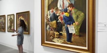 Norman Rockwell sketches once displayed at White House headed for auction