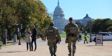 National Guard to remain on patrols in D.C. through end of February