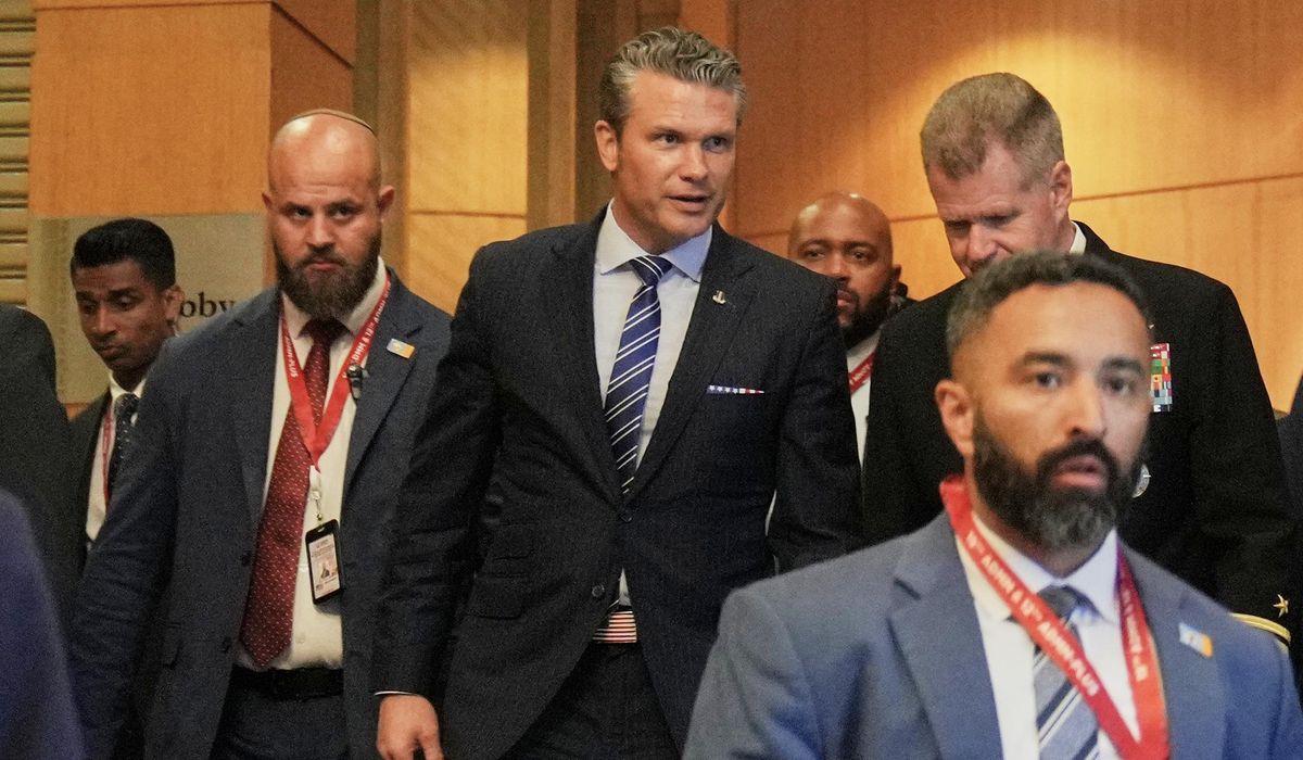 Pete Hegseth voices concerns about Chinese military operations to defense minister