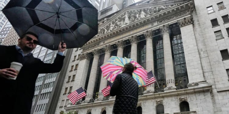 Amazon carrying Wall Street to the finish of another winning week and month