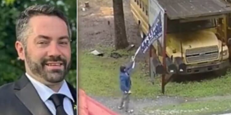 A 38-year-old accountant identified as Benjamin Michael Campbell is facing multiple charges -- including a felony charge - in a shooting incident in rural North Carolina after he allegedly stopped his car and tore down a Trump banner.