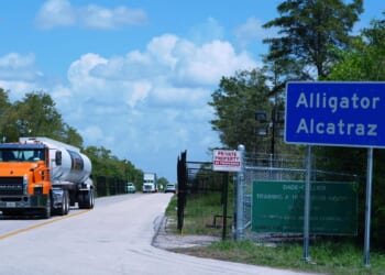 Appellate court pauses lawsuit over Everglades detention center due to government shutdown