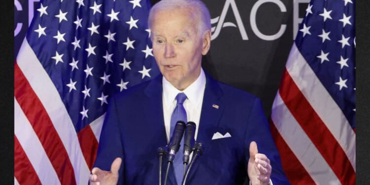President Joe Biden's attempt to put his own slant on history only ended up emphasizing his own ineptitude.