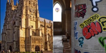 The Church of England decided this week to allow the interior of the oldest cathedral in England to be covered in graffiti in order to represent the voices of “marginalized communities.”