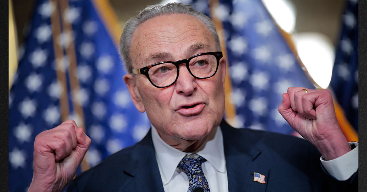 Senate Minority Leader Charles Schumer of New York holds a news conference with fellow Senate Democrats to highlight the dangers of SNAP and WIC benefits ending during the federal government shutdown, though the shutdown has dragged because Democrats have voted against a clean continuing resolution.