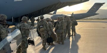 On Monday, Gov. Greg Abbott posted a pictured of the Texas National Guard preparing to deploy to help federal officials in blue states.