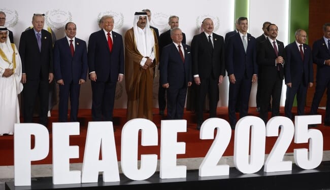 Guess Which Term Was Missing From Trump's 'Peace 2025' Speech? – HotAir